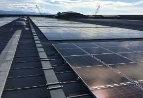 富士倉庫屋根太陽光発電所